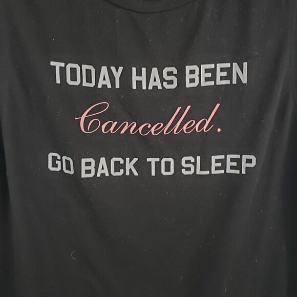 vs "Today has been Cancelled..." Sleep top Size XS - Picture 6 of 6